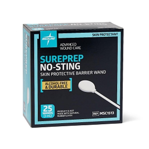 Medline Sureprep NoSting Skin Protectant 01 Oz Pack Of 25
