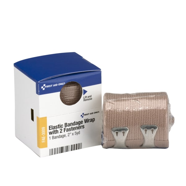 Assorted First Aid Only FAE-3009 Elastic Bandage Wrap  2” x 5 Yards  Latex-Free