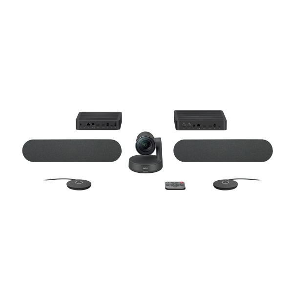 Logitech® Rally Plus Ultra-HD ConferenceCam, Black