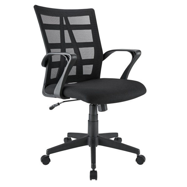 Brenton Studio Jaxby Mesh/Fabric Mid-Back Task Chair