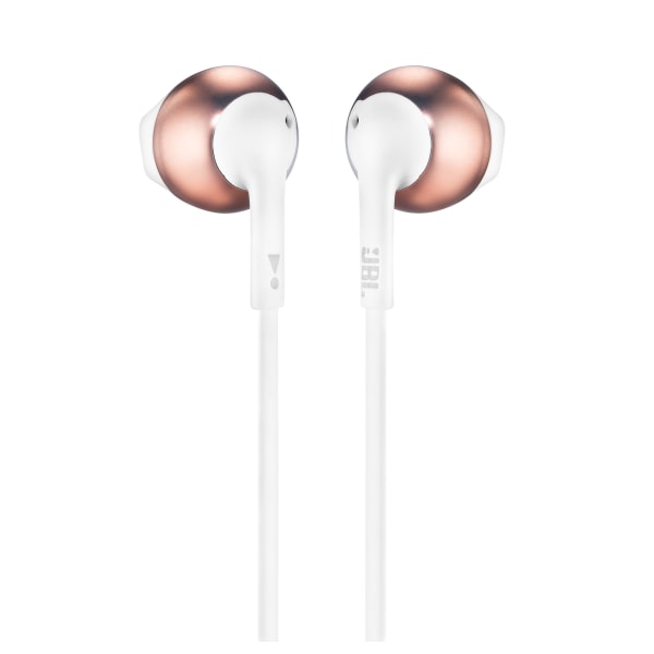 JBL In-Ear Headphones With Microphone, JBLT205RGD