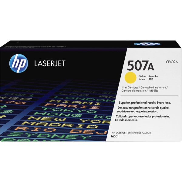 507A Yellow Toner Cartridge, CE402A