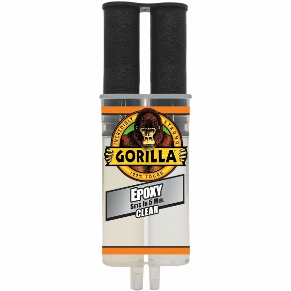 Gorilla Epoxy Syringe, 0.85 oz, Clear (4200101) | Quill