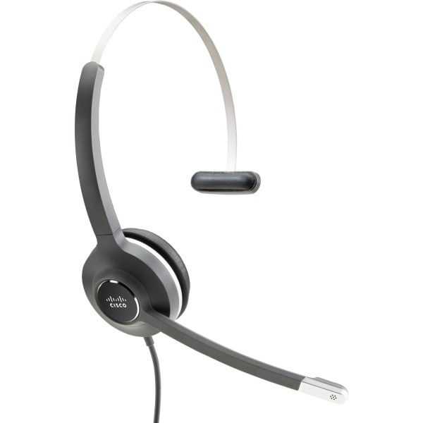 Cisco Headset 531, Wired Single On-Ear Quick Disconnect with USB-C Adapter, Charcoal, 2-Year Limited Liability Warranty (CP-HS-W-531-USBC)