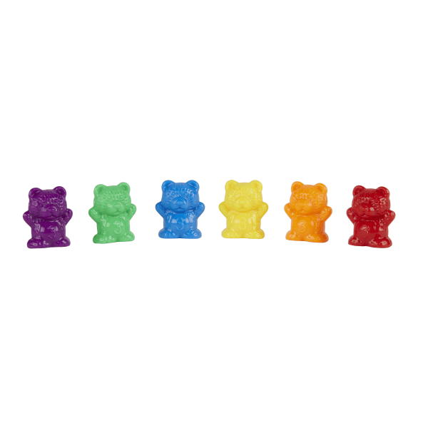 Office Depot Brand Math Manipulative Bear Counters PreK Assorted Colors 102 Pieces