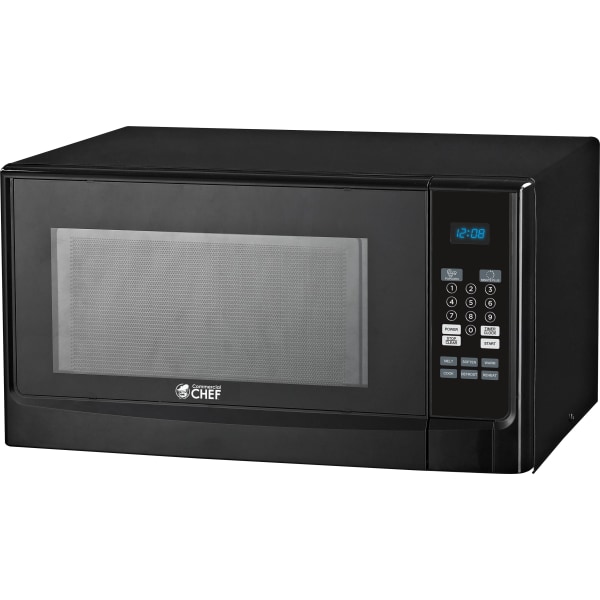 Commercial Chef 1.4 Cu. Ft. Counter-Top Microwave, Black -  CHM14110B6C