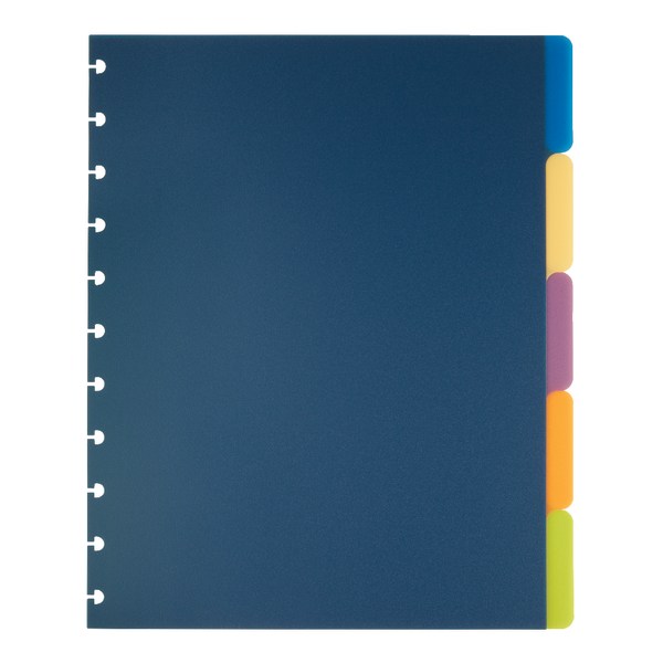 TUL Discbound Tab Dividers, Letter Size, Assorted Colors - DIV-ASST-5PK - Office Supplies Using tab dividers in your notebook helps you quic sku DIV-ASST-5PK