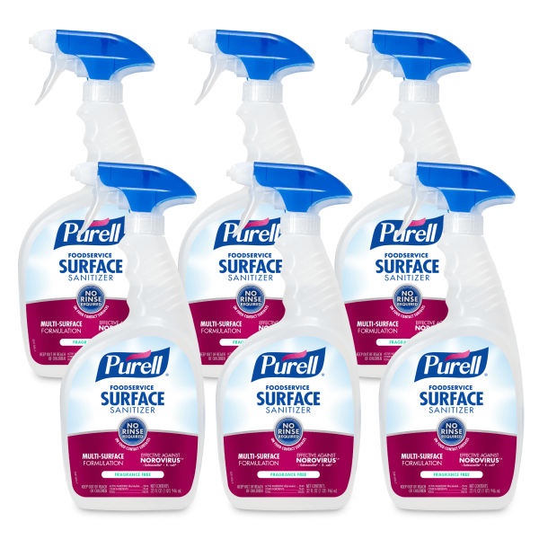 Gojo GOJ334106 Foodservice Surface Sanitizer - Pack of 5