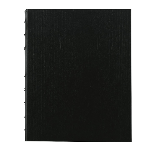 Blueline® MiracleBind 50% Recycled Notebook, 9 1/4"" x 7 1/4"", 75 Sheets, Black -  AF9150.81