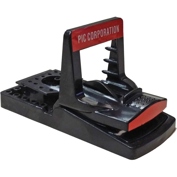 PIC Simple Plastic Mouse Trap- 2/Pack (PCOPMT2), Black | Quill