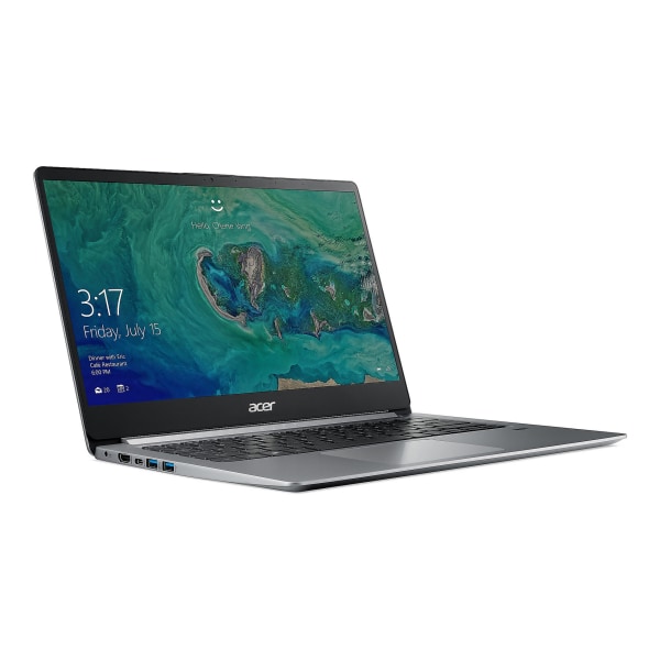 Acer Swift 1 Refurbished Laptop, 14 Screen, Intel Celeron N4000, 4GB Memory, 64GB Flash Storage, Windows 10 S