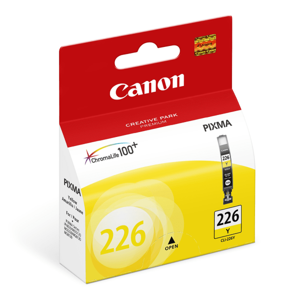 Photos - Ink & Toner Cartridge Canon ® CLI-226 ChromaLife 100+ Yellow Ink Tank, 4549B001 