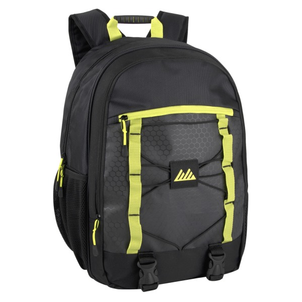 Summit Ridge Bungee Backpacks With 17 Laptop Pockets Black Case Of 24 Backpacks