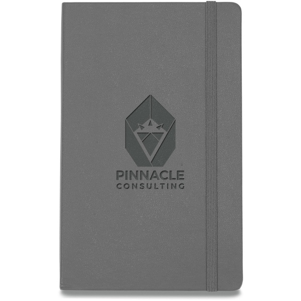 Custom Moleskine® Promotional Hard Cover Ruled Large Notebook, 8-1/4" x 5", Assorted
