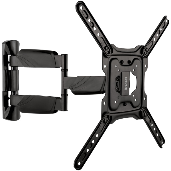 Full Motion TV Wall Mount For Screen Sizes 32" To 55", 2-1/2"H x 10-3/4"W x 14-5/16"D, Black