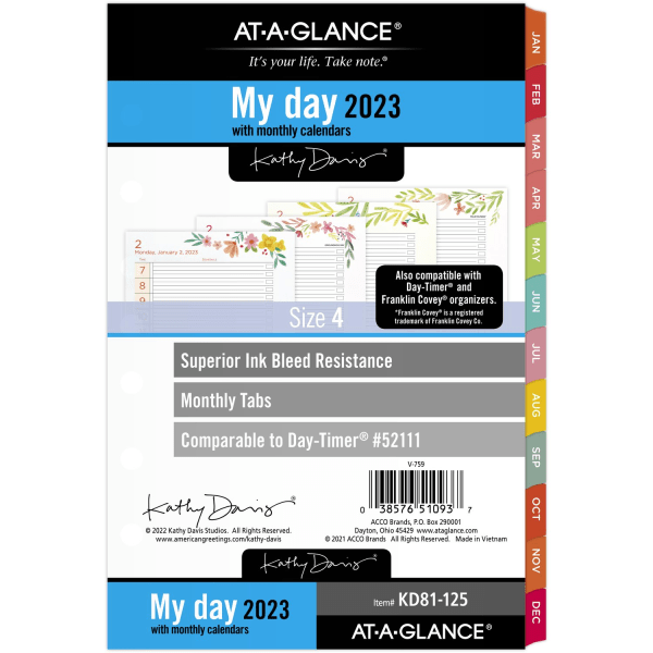 AT-A-GLANCE KD81-125-23