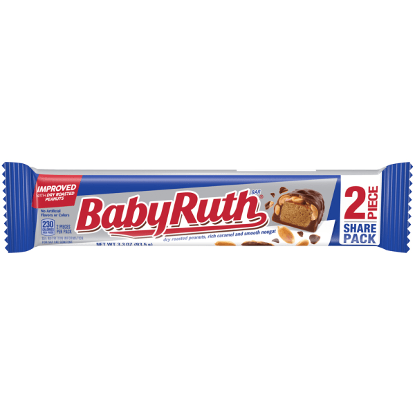Baby Ruth King Size Candy Bar, 3.3 Oz -  Ferrero, 122465