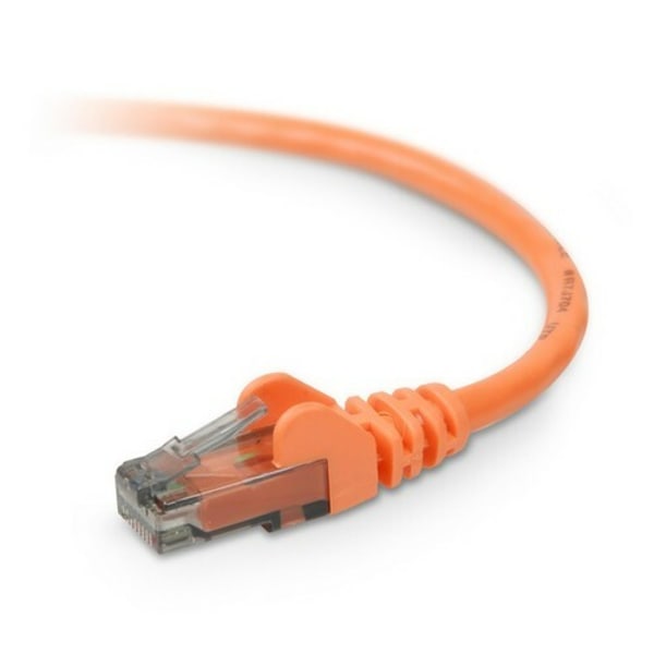 UPC 722868622513 product image for Belkin Cat. 6 Patch Cable - RJ-45 Male - RJ-45 Male - 1ft - Orange | upcitemdb.com