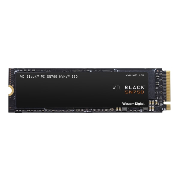 Western Digital WD_BLACK SN750 2TB NVMe M.2 PCIe Gen3x4 Internal Solid State Drive