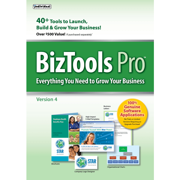 Individual Software® BizTools Pro 4, Disc