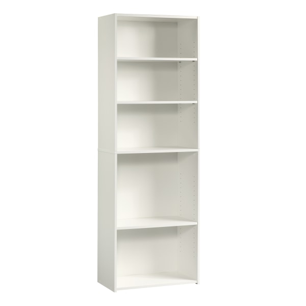 Sauder® Beginnings 72""H 5-Shelf Bookcase, Soft White -  415542