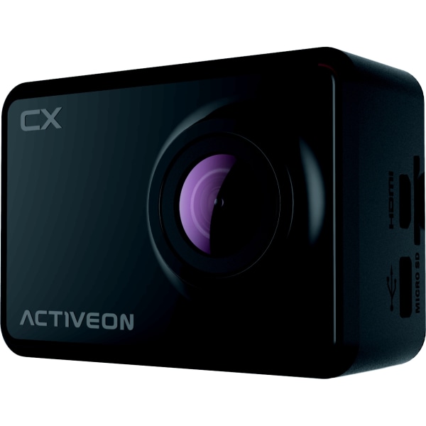 ACTIVEON CX Action Camera (1080p 30fps, 5MP CMOS Sensor) - LCD - Waterproof Housing -