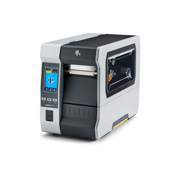 Zebra ZT610 Industrial Direct Thermal/Thermal Transfer Printer - Monochrome - Label Print - Ethernet - USB - Serial - Bluetooth - 12.50 ft Print Lengt