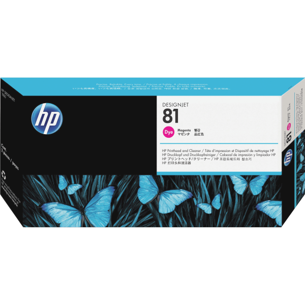 81 () Magenta Dye Printhead & Printhead Cleaner - HP C4952A