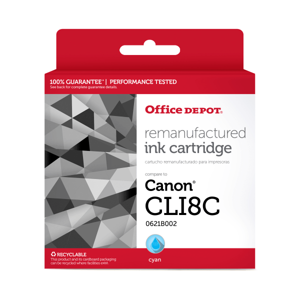 UPC 841992044920 product image for Office Depot® Brand Remanufactured Cyan Ink Cartridge Replacement For Canon® CLI | upcitemdb.com