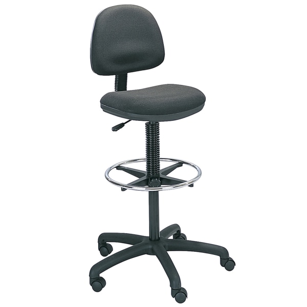 Safco® Precision Extended-Height Fabric Chair, Black -  3401BL