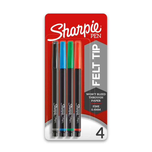 UPC 071641000483 product image for Sharpie® Fine-Point Pens, Fine Point, 0.4 mm, Black Barrels, Assorted Ink Colors | upcitemdb.com
