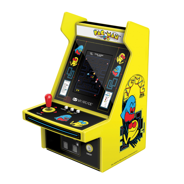 My Arcade Micro Player Pro 6.7" Pac-Man Portable Retro Arcade Game - Yellow, Black