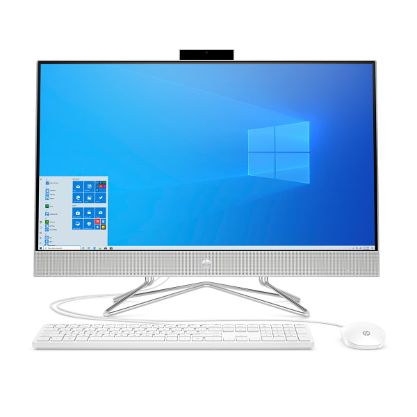 HP 27-dp0016 27″ All-In-One Desktop, AMD Ryzen 5, 8GB RAM, 1TB HDD