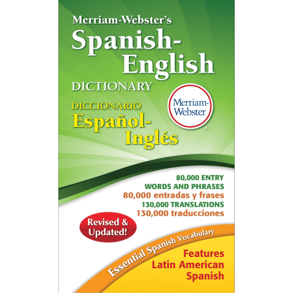 UPC 091141008246 product image for Merriam-Webster Spanish-English Dictionary | upcitemdb.com