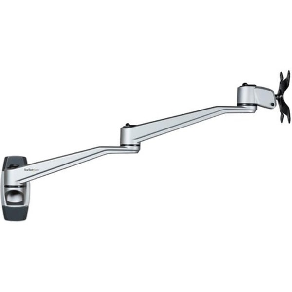 Wall Mount Monitor Arm - 20.4" Swivel Arm - Premium Flat Screen TV Wall Mount for up to 34" VESA Mount Monitors (ARMWALLDSLP)