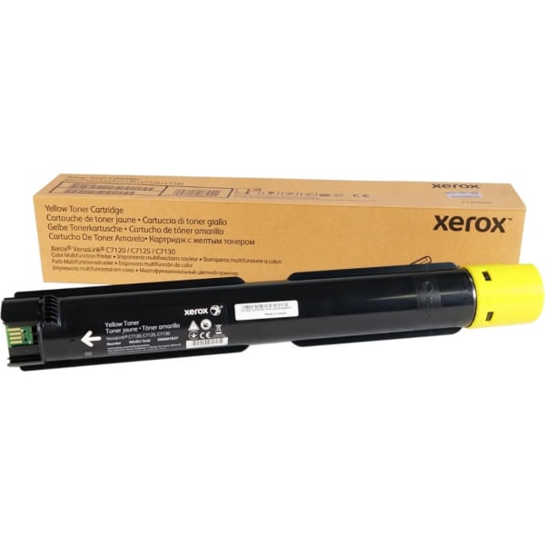 Xerox Original Laser Toner Cartridge - Yellow Pack - 18000 - Pages -  006R01827