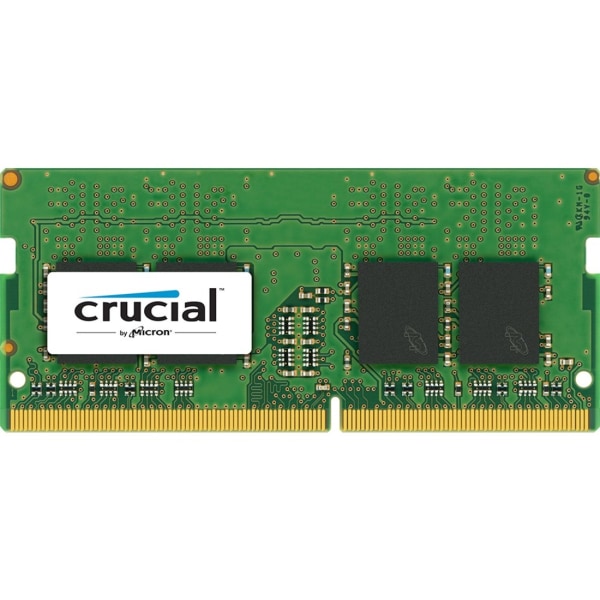 Crucial 8GB DDR4 SDRAM Memory Module - 8 GB - DDR4-2400/PC4-19200 DDR4 SDRAM - 2400 MHz - CL17 - 1.20 V - Unbuffered - 260-pin - SoDIMM