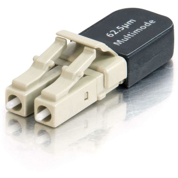 C2G Duplex LC 62.5/125 Multimode Fiber Optic Loopback - Loopback Testing - 1 - Optical Fiber