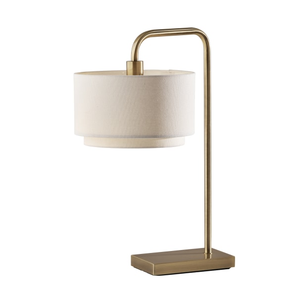 Adesso Brinkley Table Lamp Antique Brass