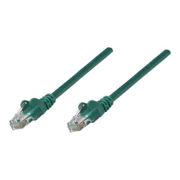 UPC 766623318990 product image for Intellinet Network Patch Cable, Cat5e, 2m, Green, CCA, U/UTP, PVC, RJ45, Gold Pl | upcitemdb.com