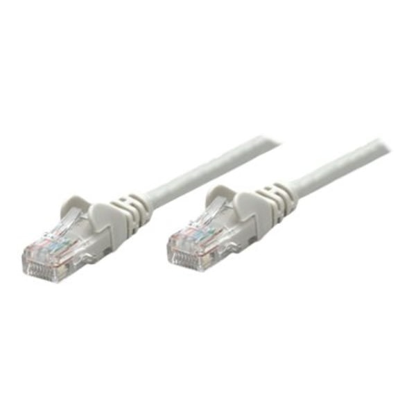 UPC 766623319812 product image for Intellinet Network Patch Cable, Cat5e, 5m, Grey, CCA, U/UTP, PVC, RJ45, Gold Pla | upcitemdb.com