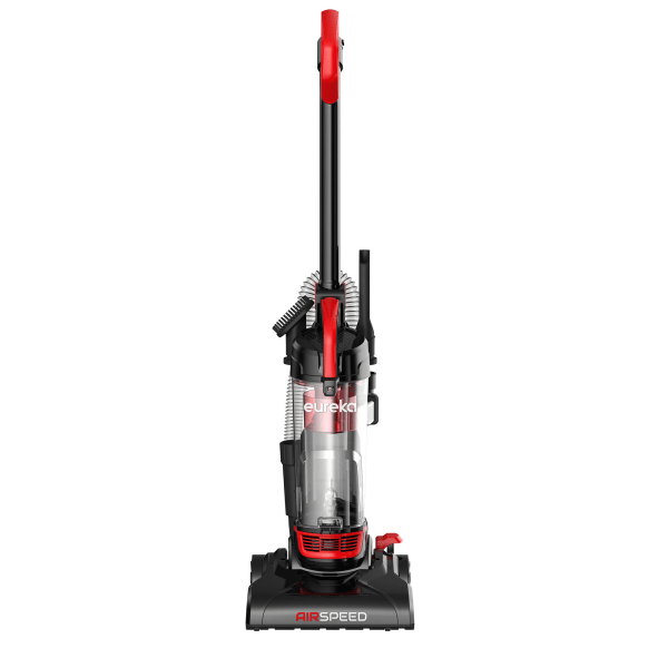 Air Speed Bagless Corded Washable Filter Multi-Surface Upright Vacuum in Red