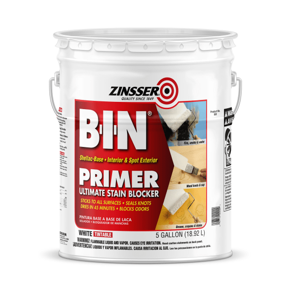 BIN Shellac Primer, 5 Gallons