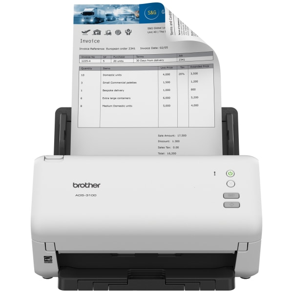 Brother� ADS-3100 High-Speed Desktop Scanner