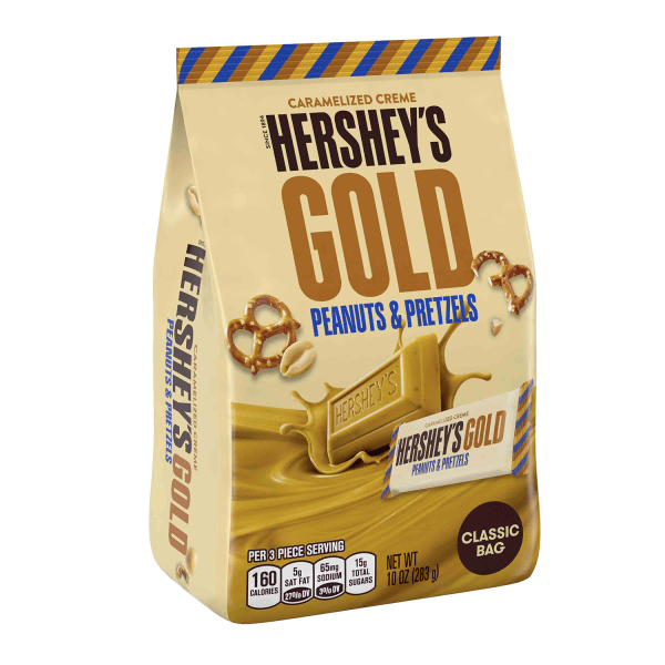 UPC 034000314058 product image for Hershey�s� Gold Miniatures, 10 Oz, Pack Of 2 Bags | upcitemdb.com