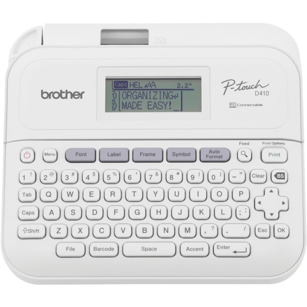 Photos - Receipt / Label Printer Brother � P-touch PT-D410 Home/Office Advanced Label Maker PTD410 