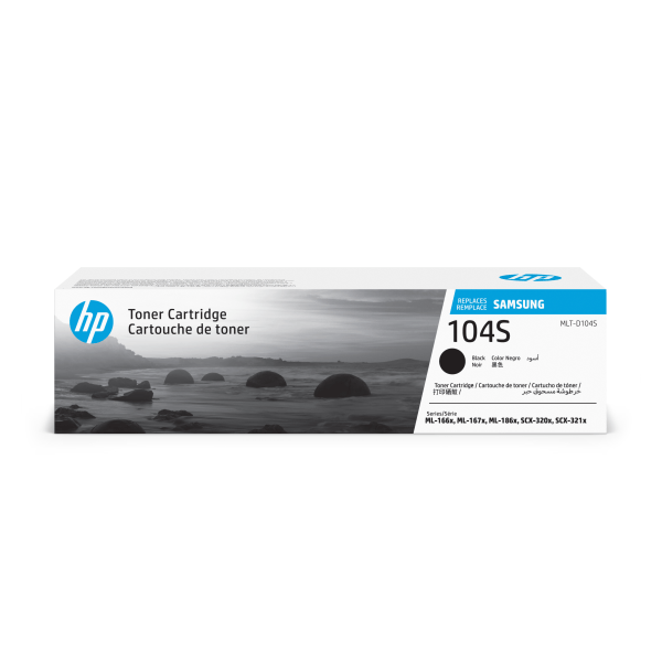 UPC 635753626643 product image for HP 104S Black Toner Cartridge for Samsung MLT-D104S, SU750A | upcitemdb.com