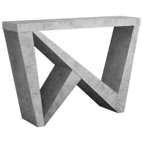 Photos - Coffee Table Monarch Specialties Hall Console Table, Rectangular, Cement-Look I 2436 