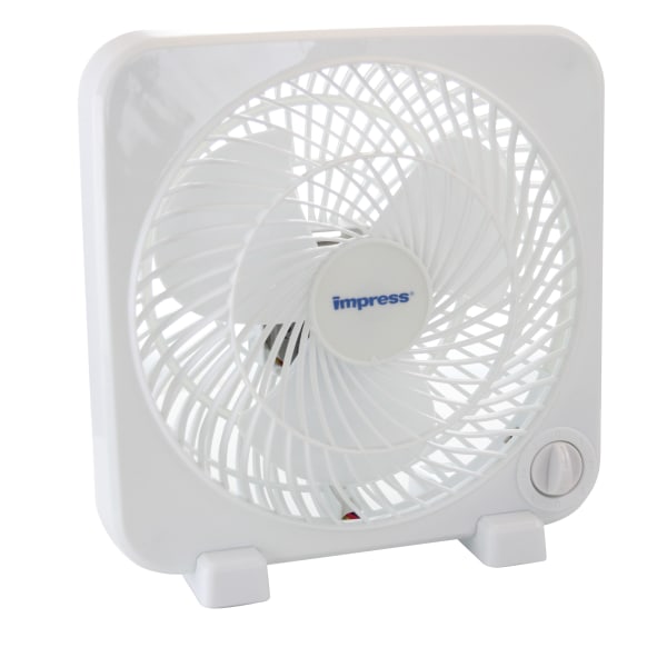 Photos - Fan Impress Box , 6"H x 10"W x 9"D, White 99594539M