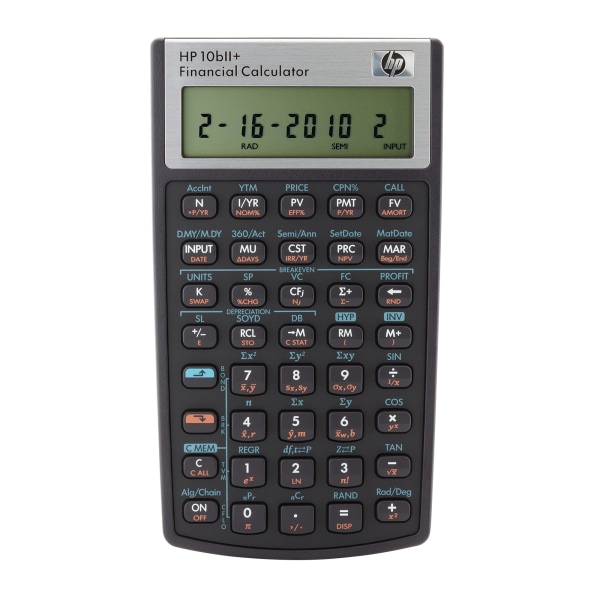 Photos - Calculator HP 10bII+ Financial  NW239AA#ABA 